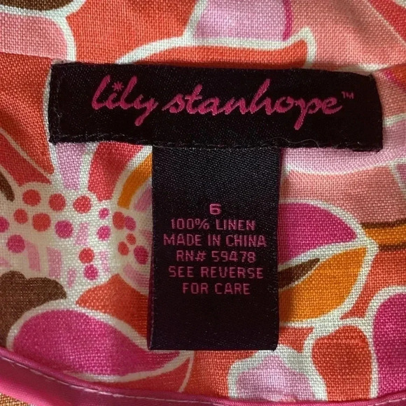 Lily Stanhope Vintage Linen Blazer - Picture 3 of 5